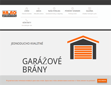 Tablet Screenshot of karo.sk