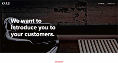 Desktop Screenshot of karo.com