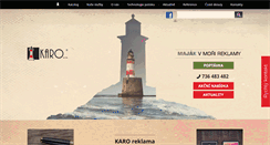Desktop Screenshot of karo.cz
