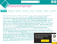 Tablet Screenshot of karo.de